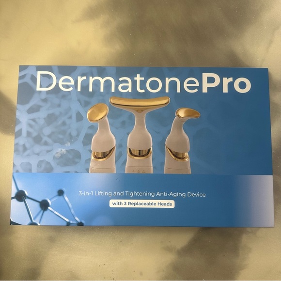 Gold and White Anti-Aging Device